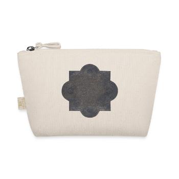 Grabsteine, inschrift, gothic motiv, verschenken - Bio-Täschchen - Natur - Vorne