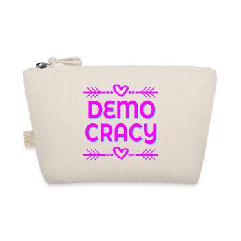 DEMOCRACY FREEDOM INCLUSION - Organic Pouch - nature - Front