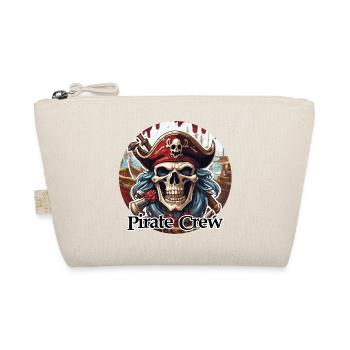 Pirate / Ahoy / Ancre / Capitaine / Crâne / Rhum - Trousse biologique - nature - Devant