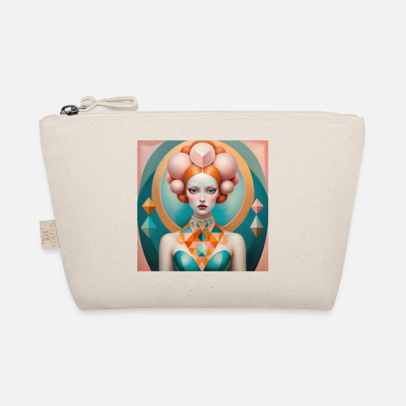 Aurora, digitale Malerei Bio-Täschchen