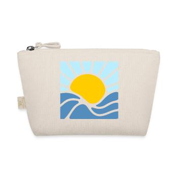 Sonne, Sommer und Meer - Bio-Täschchen - Natur - Vorne
