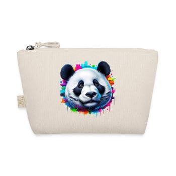 Panda - Bio-Täschchen - Natur - Vorne