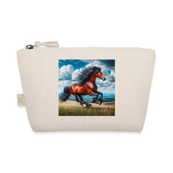 Cheval au galop - Trousse biologique - nature - Devant
