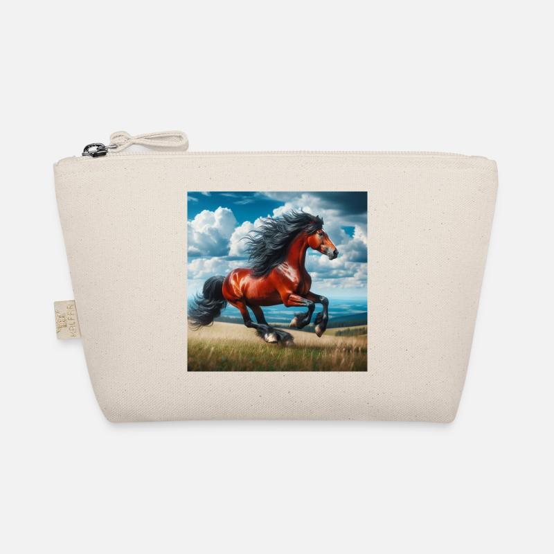 Galloping horse Organic Pouch
