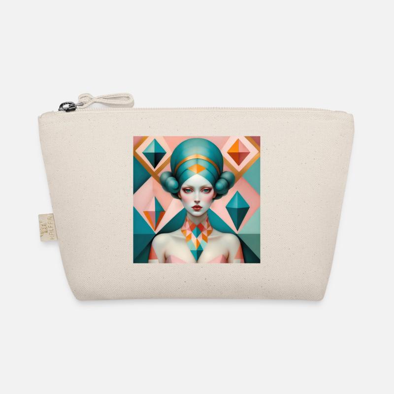 Celestia, Digitale Malerei Bio-Täschchen