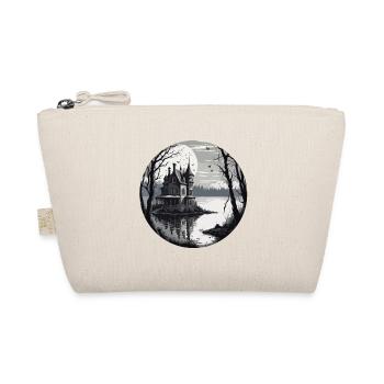Lakeside House / Cabin / Lake / Mountains / Nature /Forest - Organic Pouch - nature - Front