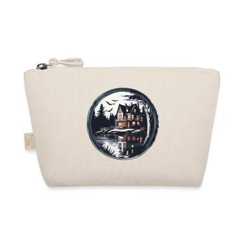 Lakeside House / Cabin / Lake / Mountains / Nature /Forest - Organic Pouch - nature - Front