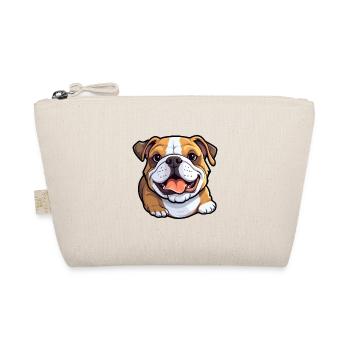 Bulldog chien race aquarelle dessin animé Kawaii Clipar - Trousse biologique - nature - Devant