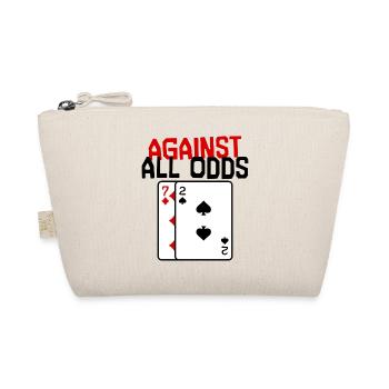 Casino Statement Poker Card Game Gambling - Organic Pouch - nature - Front