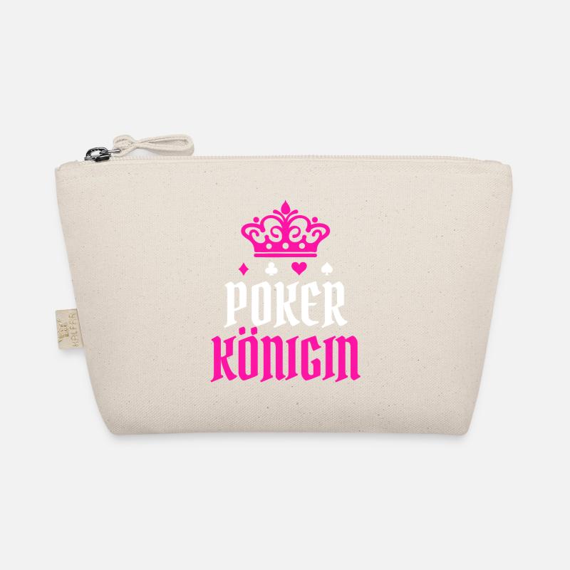 Queen Poker Statement Casino Joueurs professionnels Gamble Trousse biologique