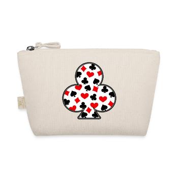 Poker Gambling Casino Card Game Gambling Poker - Organic Pouch - nature - Front