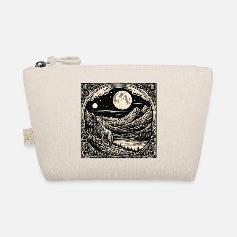 Wolf / Pack / Forest / Wild / Wildlife / Howl Organic Pouch