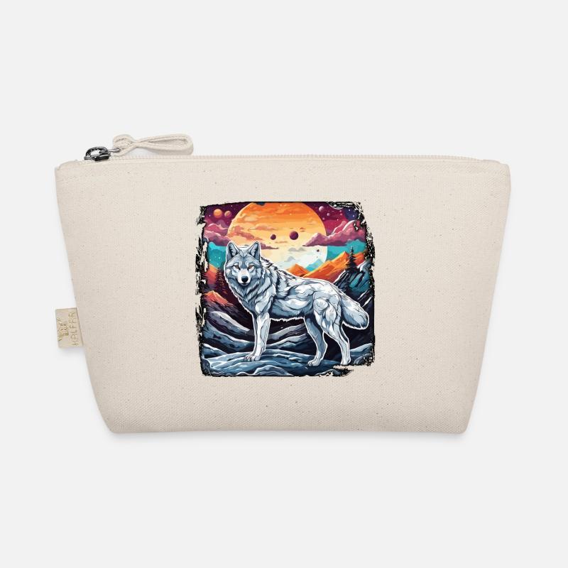 Wolf / Pack / Forest / Wild / Wildlife / Howl Organic Pouch