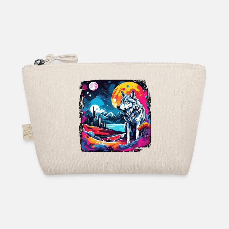 Wolf / Pack / Forest / Wild / Wildlife / Howl Organic Pouch