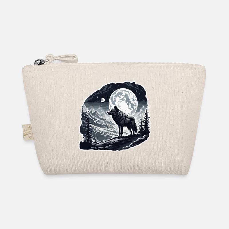 Wolf / Pack / Forest / Wild / Wildlife / Howl Organic Pouch