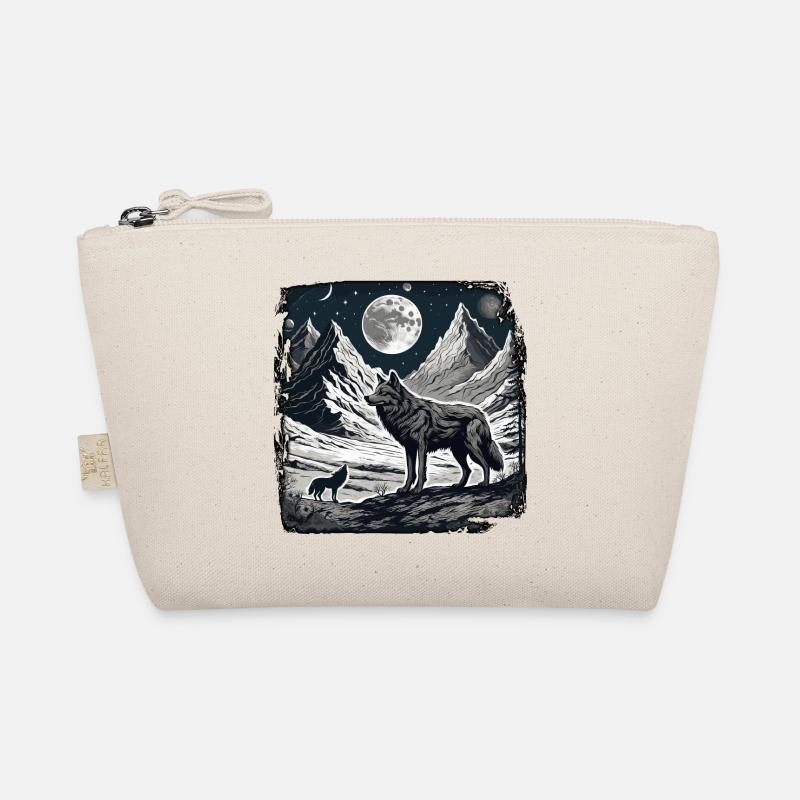 Wolf / Pack / Forest / Wild / Wildlife / Howl Organic Pouch