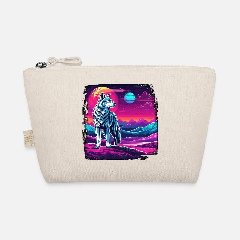 Wolf / Pack / Forest / Wild / Wildlife / Howl Organic Pouch