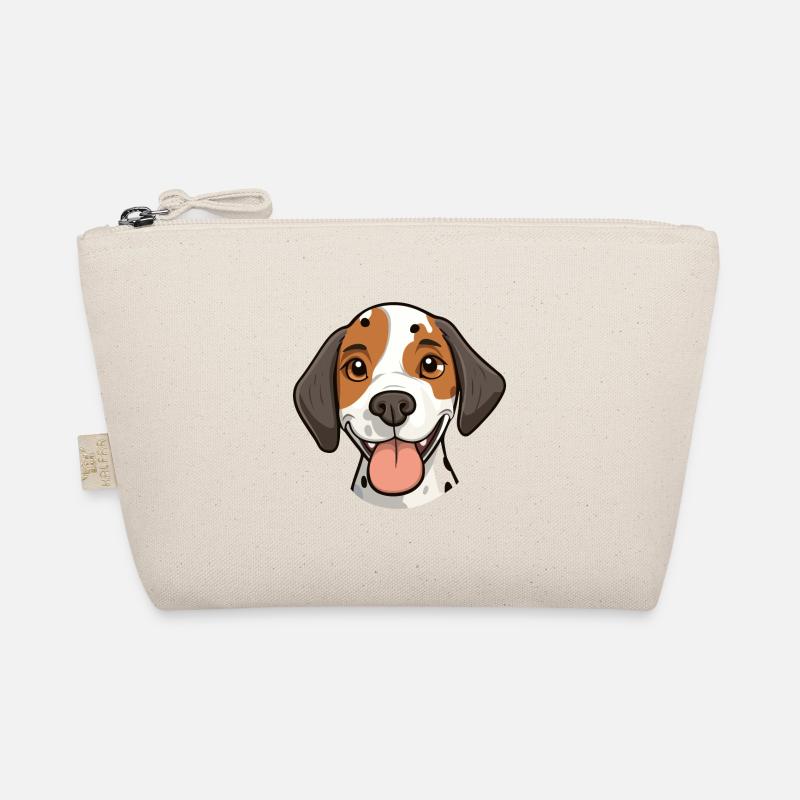 Pointer chien race aquarelle dessin animé Kawaii Clipar Trousse biologique