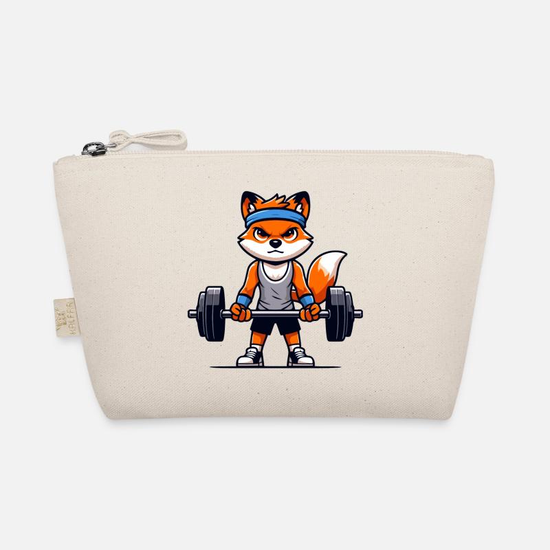 Fit Fox: Pumpeisen mit maßgeschneiderter Intensität - Bio-Täschchen - Natur