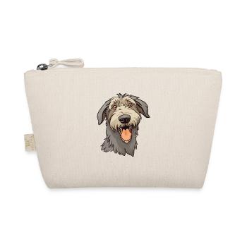 Irish Wolfhound chien race aquarelle dessin animé Kawai - Trousse biologique - nature - Devant