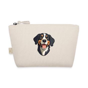 Entlebucher Mountain Dog Breed Watercolor Cartoon - Organic Pouch - nature - Front