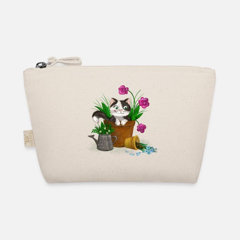 Chat dans le jardin Trousse biologique