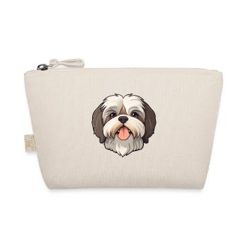 Shih Tzu chien race aquarelle dessin animé Kawaii Clipa - Trousse biologique - nature - Devant