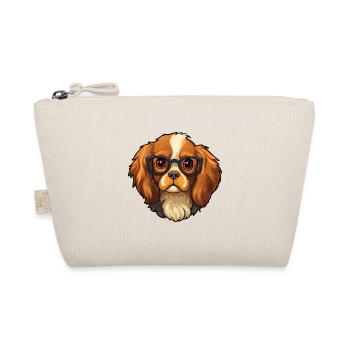 Cavalier King Charles Spaniel chien race aquarelle - Trousse biologique - nature - Devant