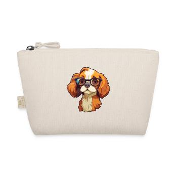 Cavalier King Charles Spaniel chien race aquarelle - Trousse biologique - nature - Devant