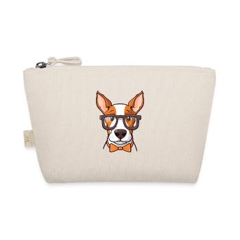 Bull Terrier chien race aquarelle dessin animé Kawaii G - Trousse biologique - nature - Devant