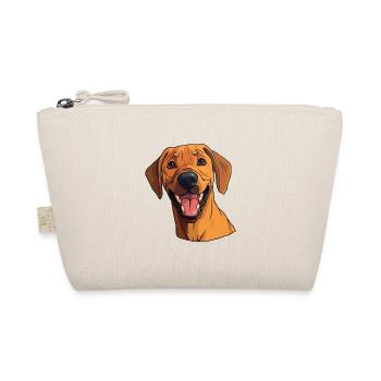 Rhodesian Ridgeback Dog Breed Watercolor Cartoon K - Organic Pouch - nature - Front