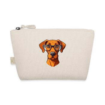 Rhodesian Ridgeback Dog Breed Watercolor Cartoon K - Organic Pouch - nature - Front
