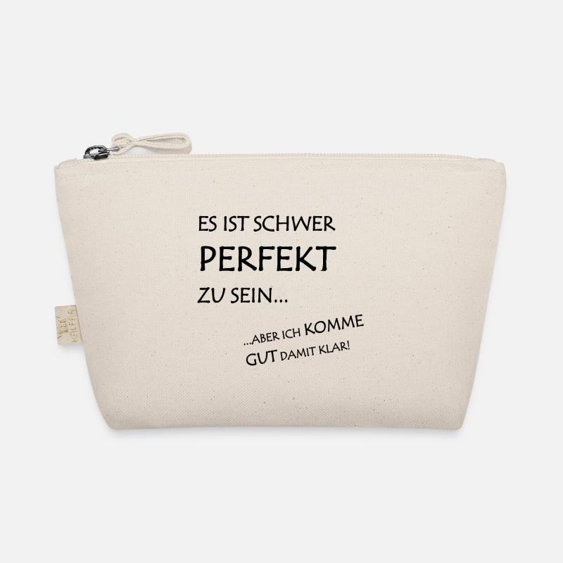 Es ist schwer Perfekt zu sein Bio-Täschchen