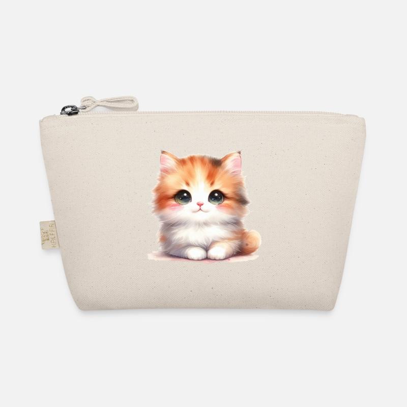 Cute Cat Organic Pouch