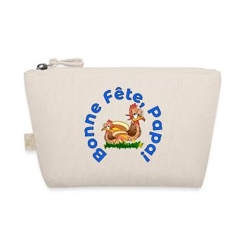 BONNE Fête des Pères PAPA POULETS - Trousse biologique - nature - Devant