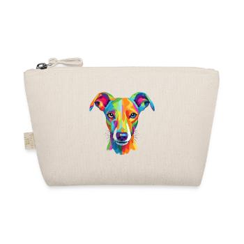 Whippet chien race aquarelle dessin animé kawaii colorf - Trousse biologique - nature - Devant