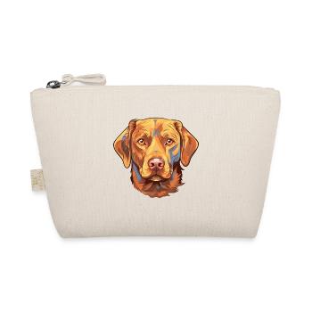 Chesapeake Bay Retriever Dog Breed Watercolor Cart - Organic Pouch - nature - Front