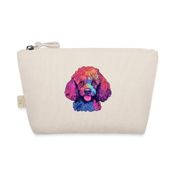 Jouet caniche chien race aquarelle dessin animé Kawaii Col - Trousse biologique - nature - Devant