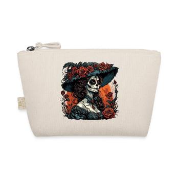 La Catrina/ Tattoo / Mexique / Femme / Crâne - Trousse biologique - nature - Devant