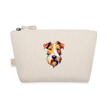 Fil Fox Terrier chien race aquarelle dessin animé Kawa - Trousse biologique - nature - Devant
