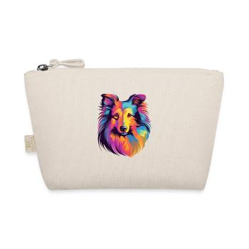 Sheltie chien race aquarelle dessin animé kawaii colorf - Trousse biologique - nature - Devant