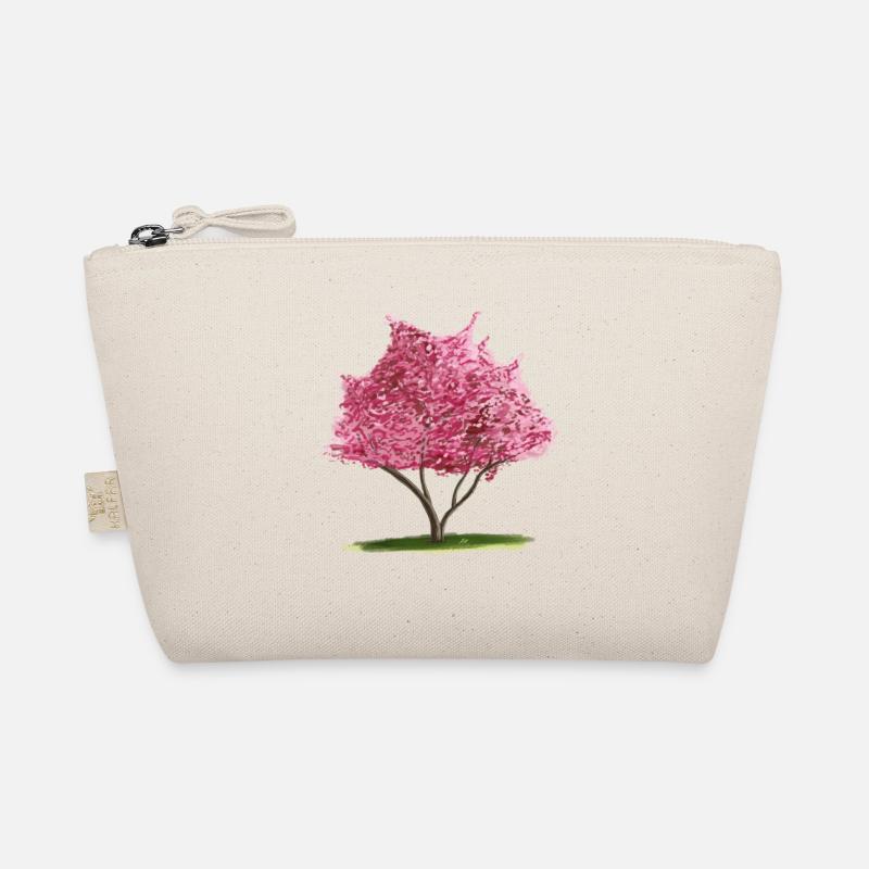 Kirsch-Sakura Rosa Blumenbaum - Bio-Täschchen - Natur