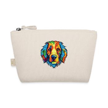 Bouviers des Flandre race chien aquarelle dessin animé - Trousse biologique - nature - Devant