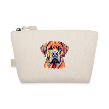 Boerboel Hunderasse Aquarell Karikatur Kawaii Farbe - Bio-Täschchen - Natur - Vorne