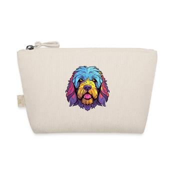 Labradoodle chien race aquarelle dessin animé Kawaii Co - Trousse biologique - nature - Devant