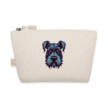 Kerry Blue Terrier Hunderasse Aquarell Karikatur Ka - Bio-Täschchen - Natur - Vorne