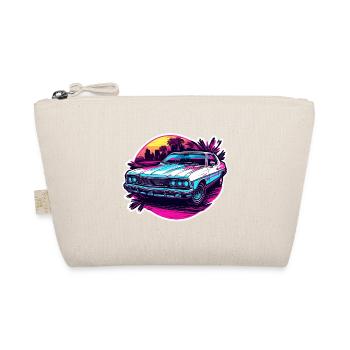 Car / Vehicle / Passenger Car / Mobile / Old Timer / Driving - Organic Pouch - nature - Front