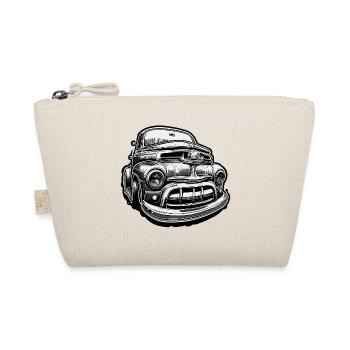 Car / Vehicle / Passenger Car / Mobile / Old Timer / Driving - Organic Pouch - nature - Front