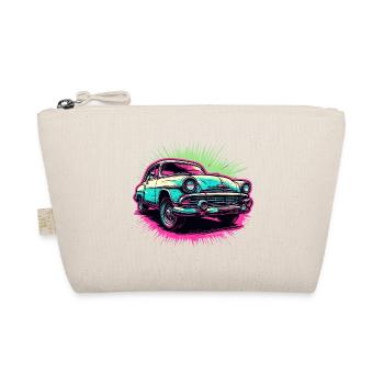 Car / Vehicle / Passenger Car / Mobile / Old Timer / Driving - Organic Pouch - nature - Front