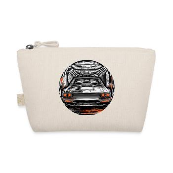 Car / Vehicle / Passenger Car / Mobile / Old Timer / Driving - Organic Pouch - nature - Front